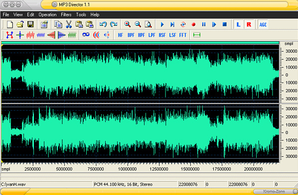 MP3 Director Screenshot